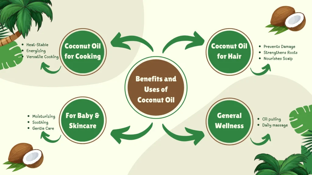 besnifits of coconut oil for hair