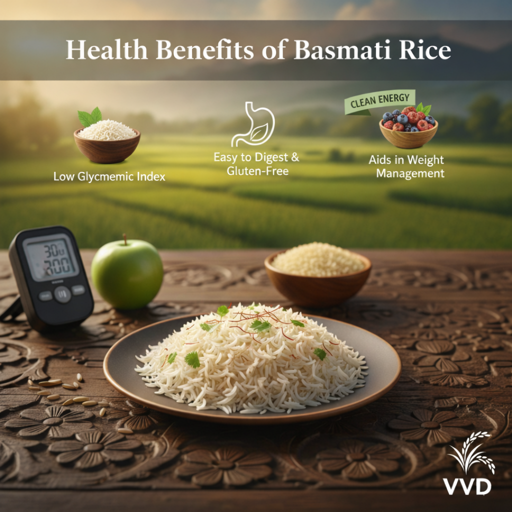 Health Benefits of Basmati Rice