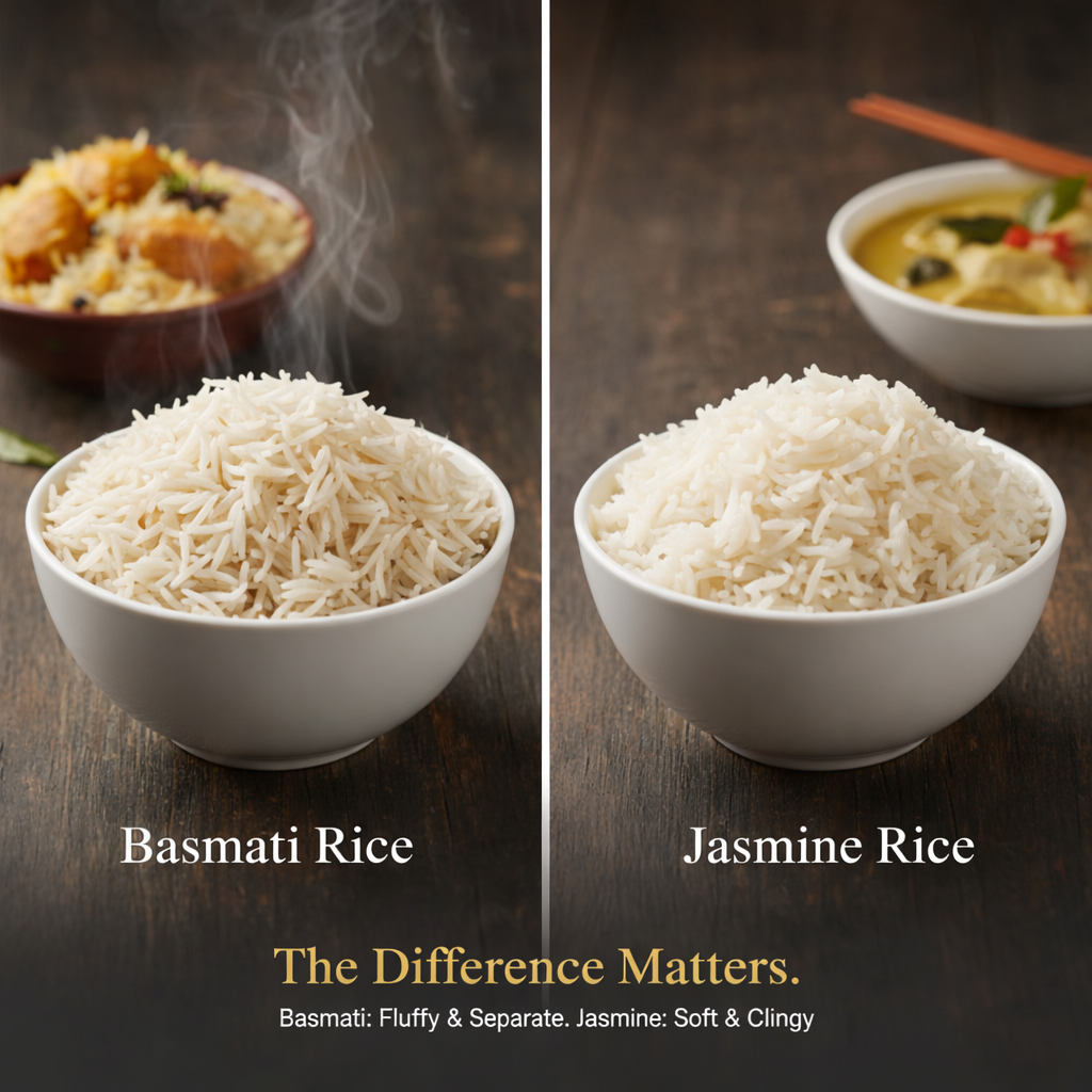 Basmati Rice vs Jasmine Rice