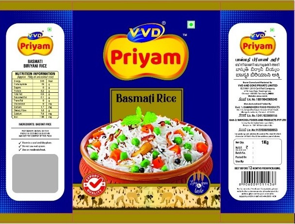 VVD Priyam Basmati Rice