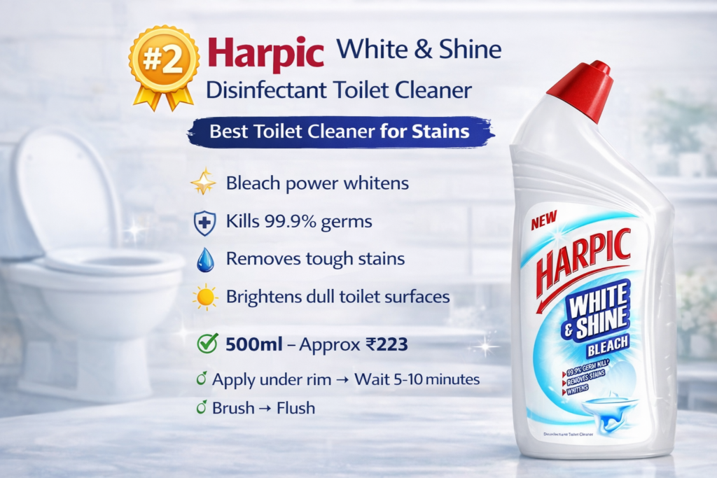 Best Toilet Cleaner for Stains