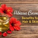 Hibiscus coconut oil